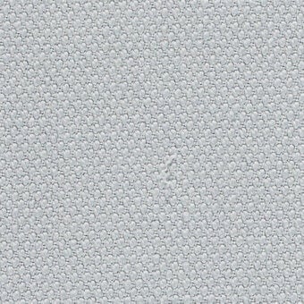 Steelcut fabric texture, light gray, repeating circular nodes; Kvadrat Steelcut3 140 sample with matte finish and uniform weave density.